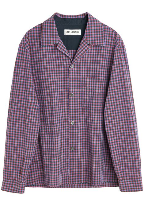 heusen shirt man purple OUR LEGACY | M2252HV